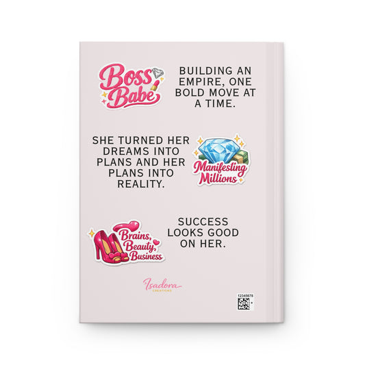 Business Journal Hardcover — Boss Babe Entrepreneur Planner for Women