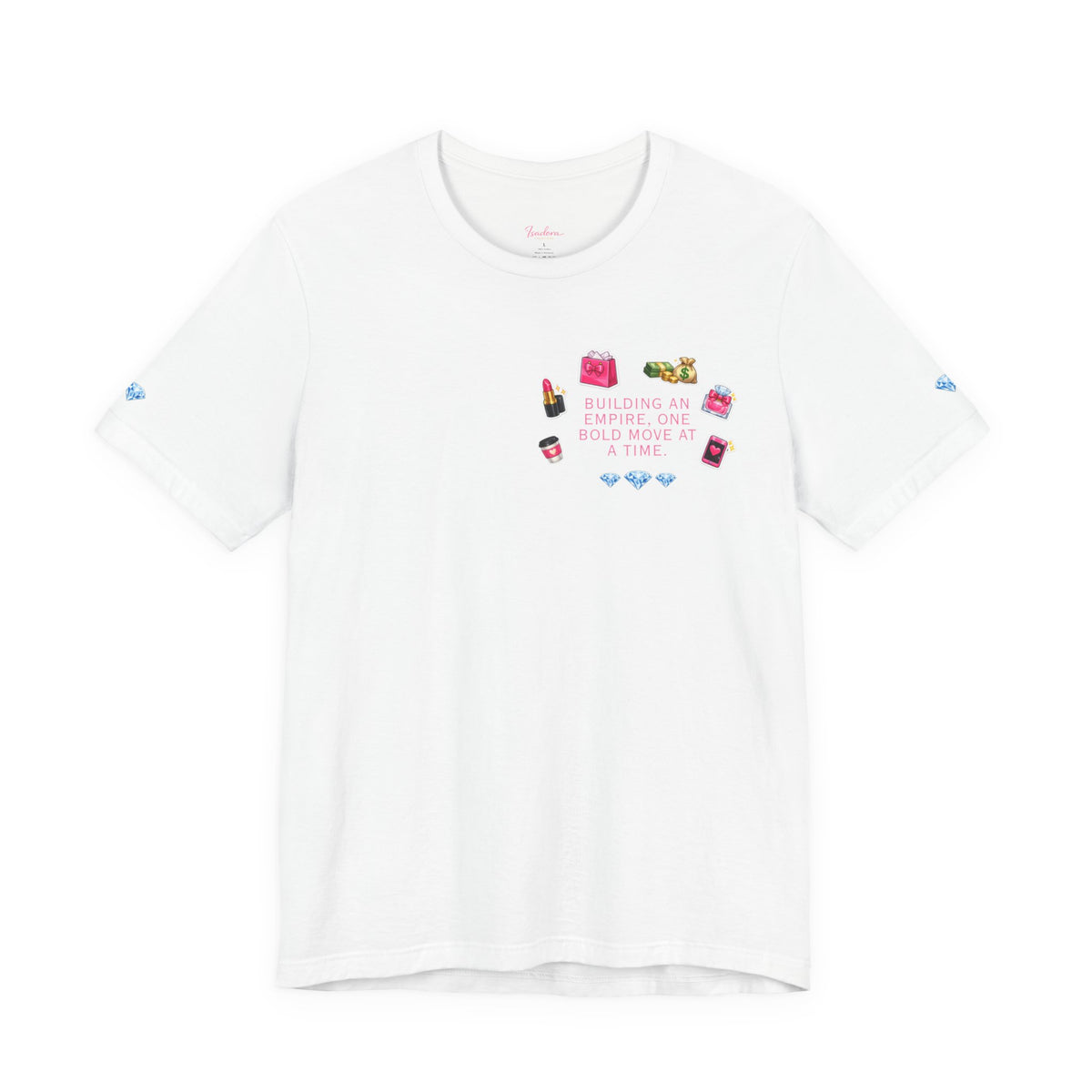 Manifesting Millions Tee — Diamond Graphic Motivational T-Shirt