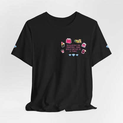 Manifesting Millions Tee — Diamond Graphic Motivational T-Shirt